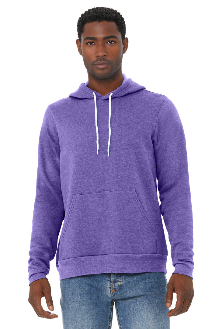 Bella + Canvas BC3719 BELLA+CANVAS  Unisex Sponge Fleece Pullover Hoodie