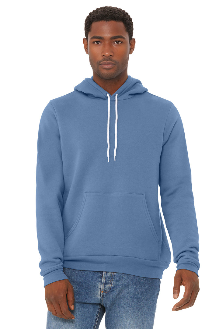Bella + Canvas BC3719 BELLA+CANVAS  Unisex Sponge Fleece Pullover Hoodie