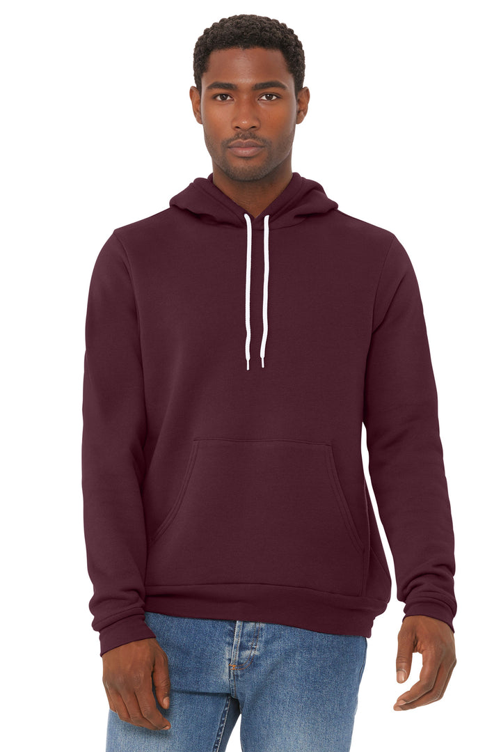 Bella + Canvas BC3719 BELLA+CANVAS  Unisex Sponge Fleece Pullover Hoodie