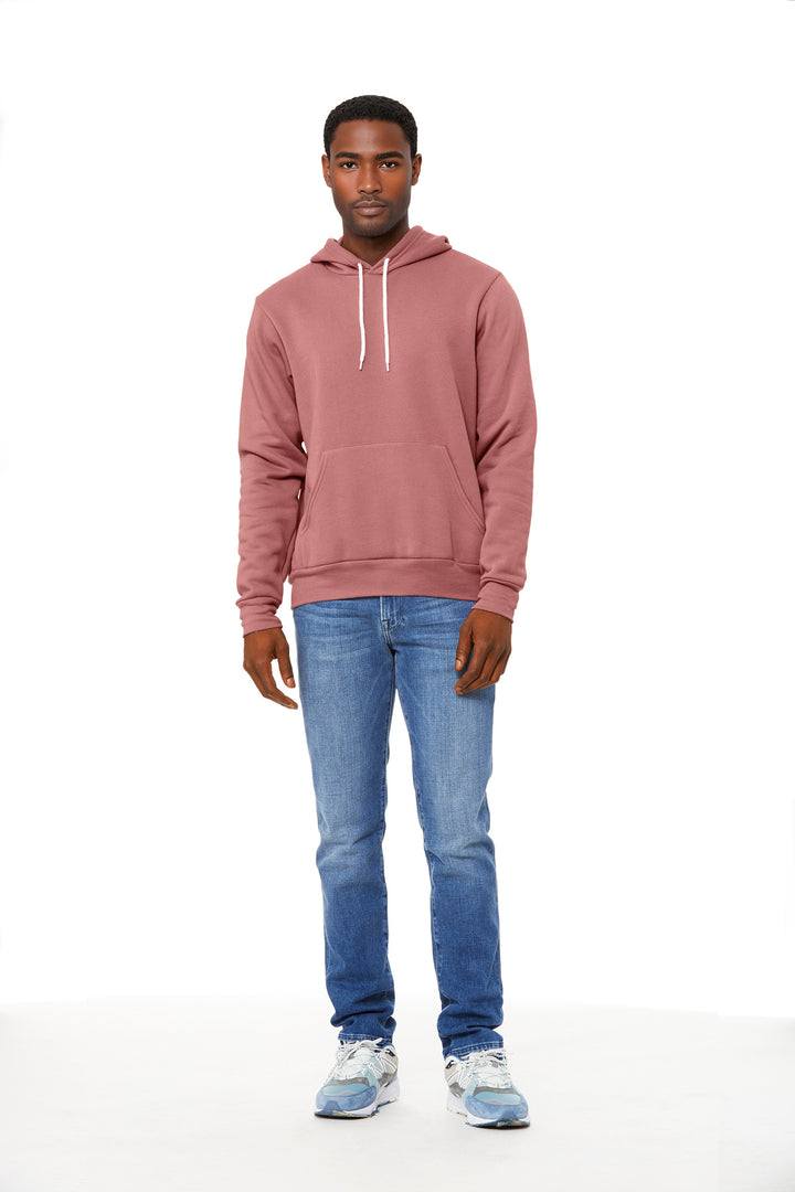 Bella + Canvas BC3719 BELLA+CANVAS  Unisex Sponge Fleece Pullover Hoodie
