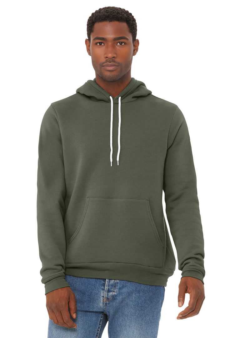 Bella + Canvas BC3719 BELLA+CANVAS  Unisex Sponge Fleece Pullover Hoodie