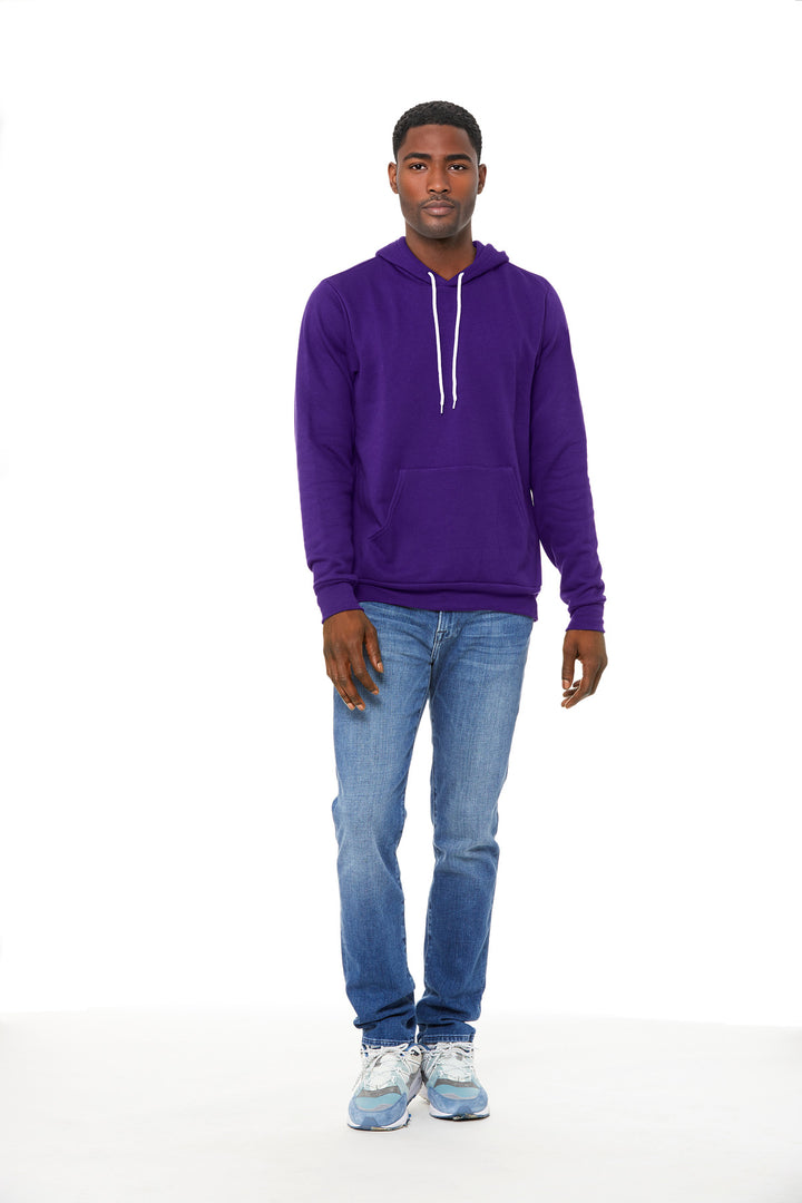 Bella + Canvas BC3719 BELLA+CANVAS  Unisex Sponge Fleece Pullover Hoodie