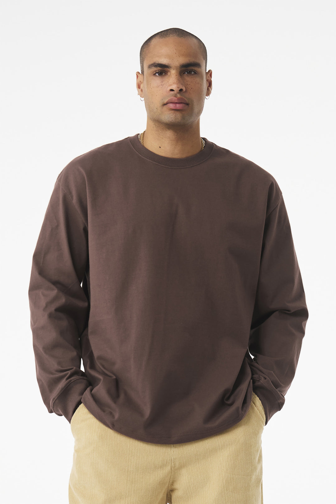 Bella + Canvas BC4651 BELLA+CANVAS  Unisex 75-Ounce Heavyweight Long Sleeve Tee