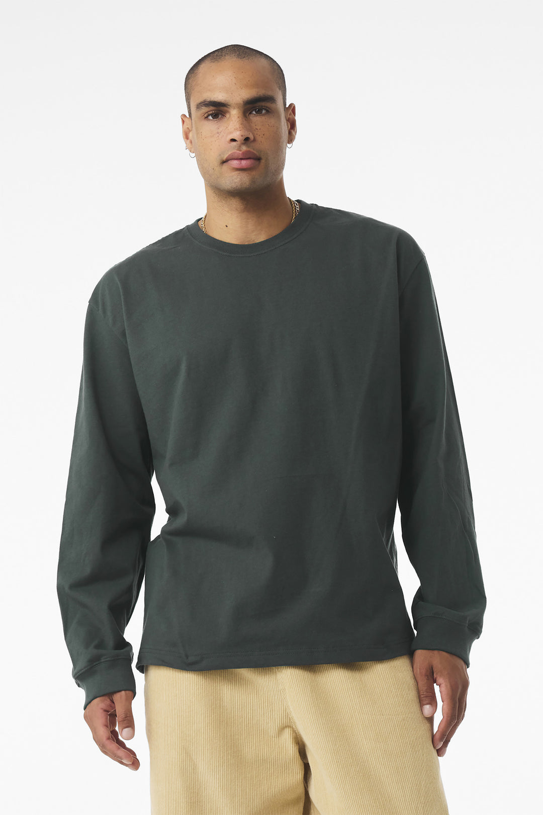 Bella + Canvas BC4651 BELLA+CANVAS  Unisex 75-Ounce Heavyweight Long Sleeve Tee