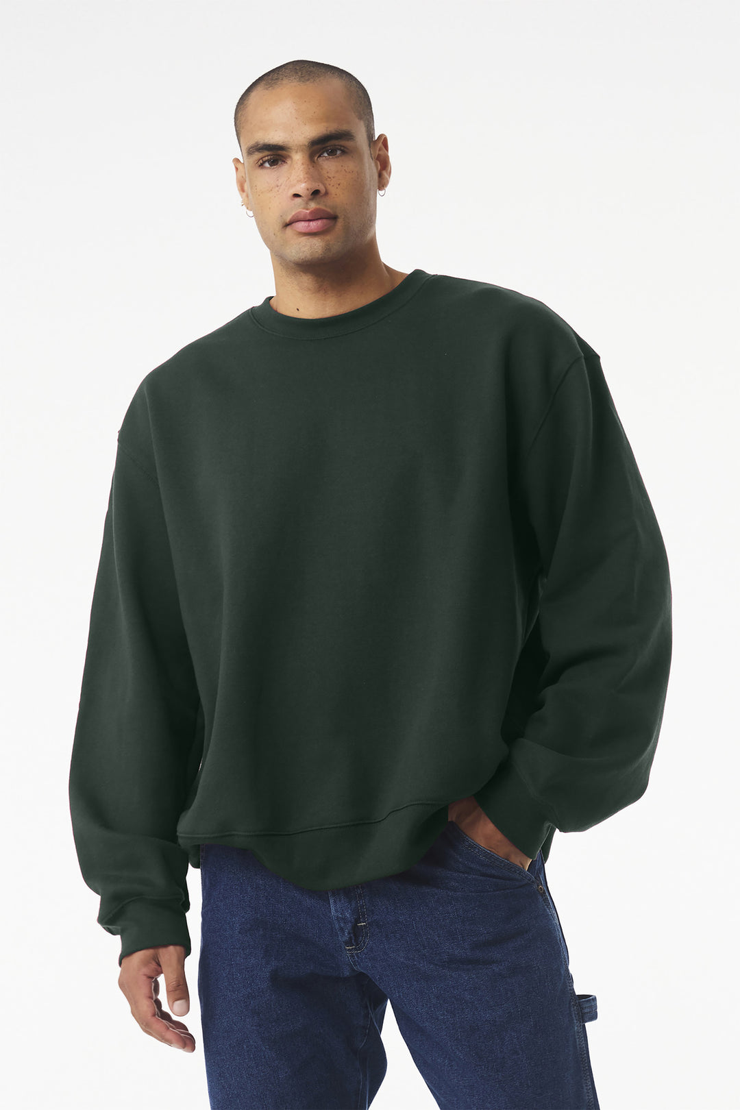 Bella + Canvas BC4711 BELLA+CANVAS  Unisex 10-Ounce Heavyweight Crewneck Sweatshirt