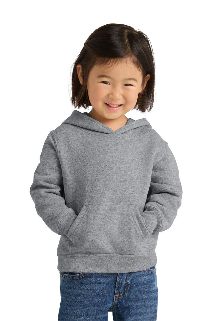 Port &amp; Co Toddler Core Fleece Pullover Hooded Sweatshirt