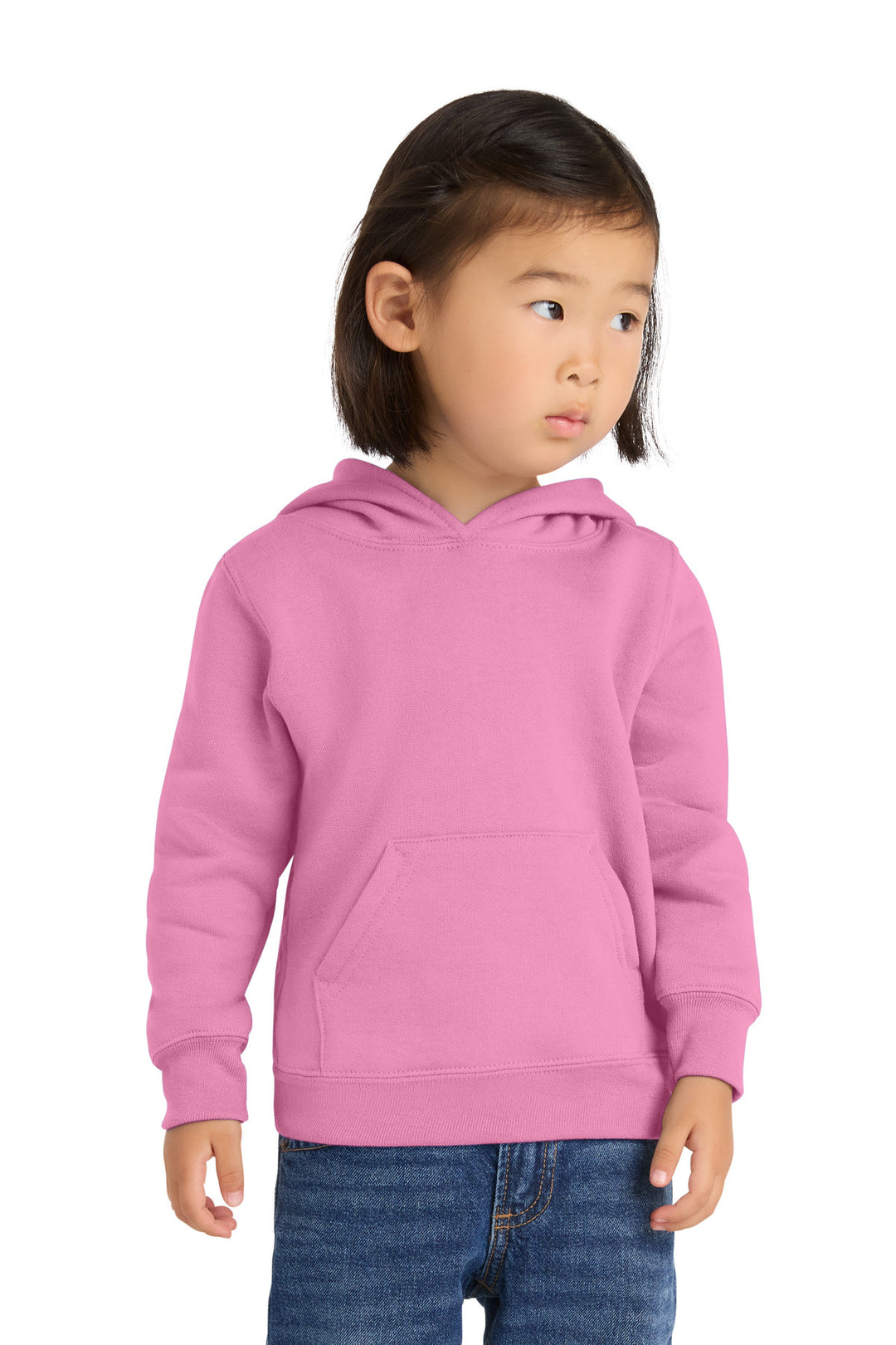 Port &amp; Co Toddler Core Fleece Pullover Hooded Sweatshirt