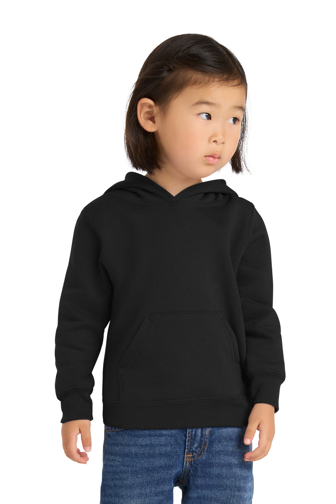 Port &amp; Co Toddler Core Fleece Pullover Hooded Sweatshirt