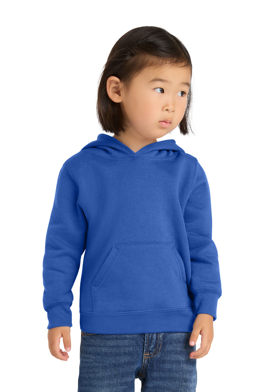 Port &amp; Co Toddler Core Fleece Pullover Hooded Sweatshirt