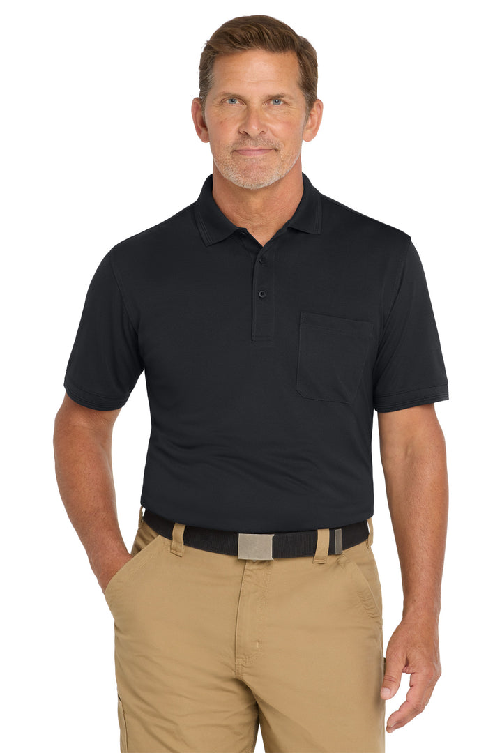 CornerStone Industrial Snag-Proof Pique Pocket Polo