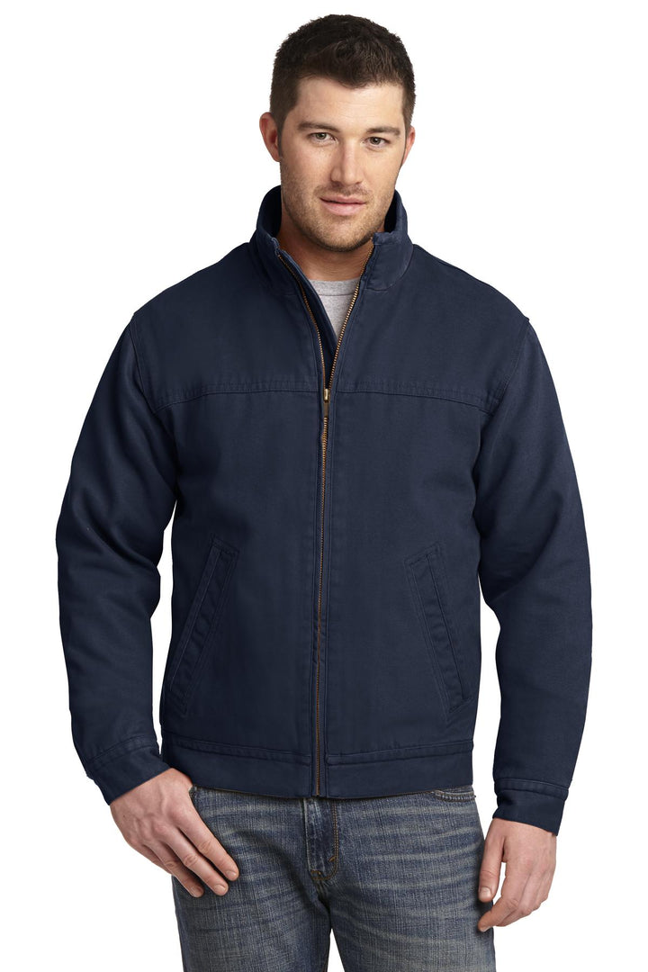 CornerStone Washed Duck Cloth Flannel-Lined Work Jacket