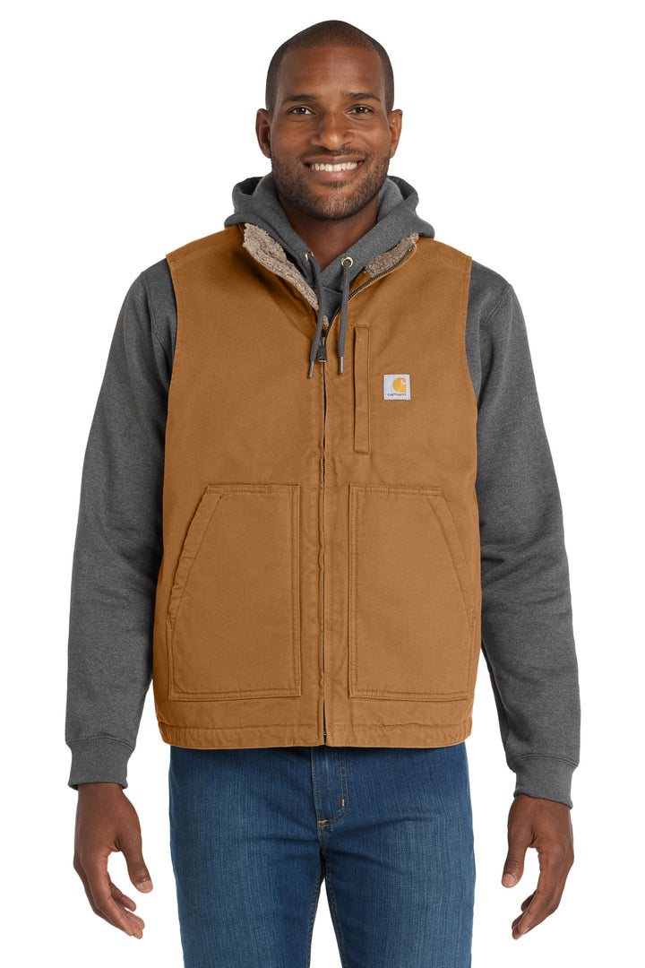 Carhartt CT104277 Sherpa-Lined Mock Neck Vest