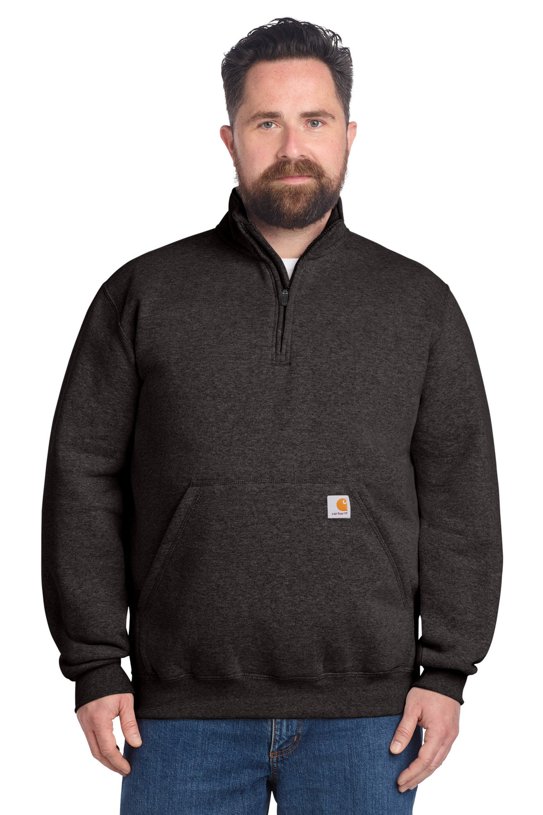 Carhartt CT105294 Midweight 1/4-Zip Mock Neck Sweatshirt