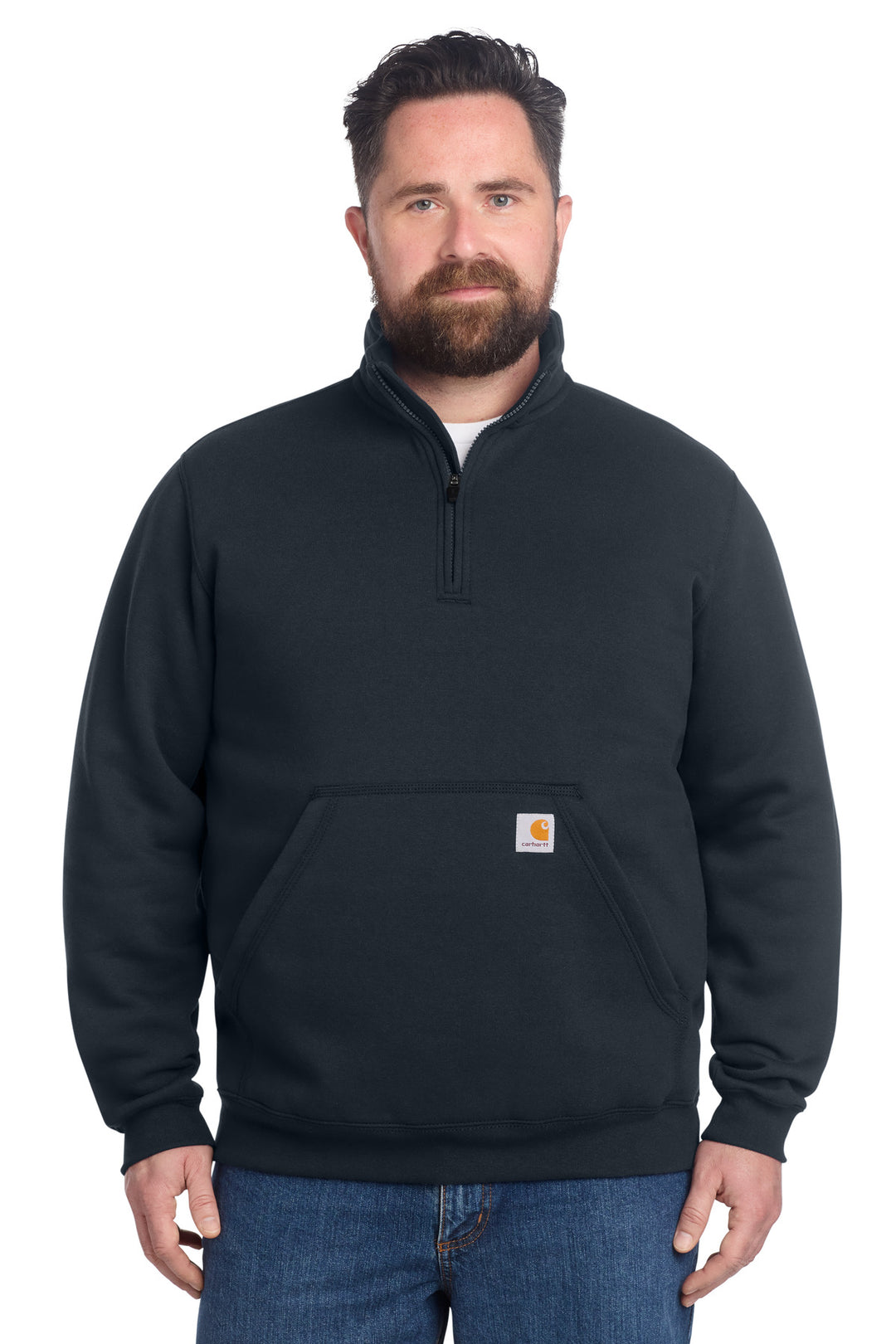 Carhartt CT105294 Midweight 1/4-Zip Mock Neck Sweatshirt