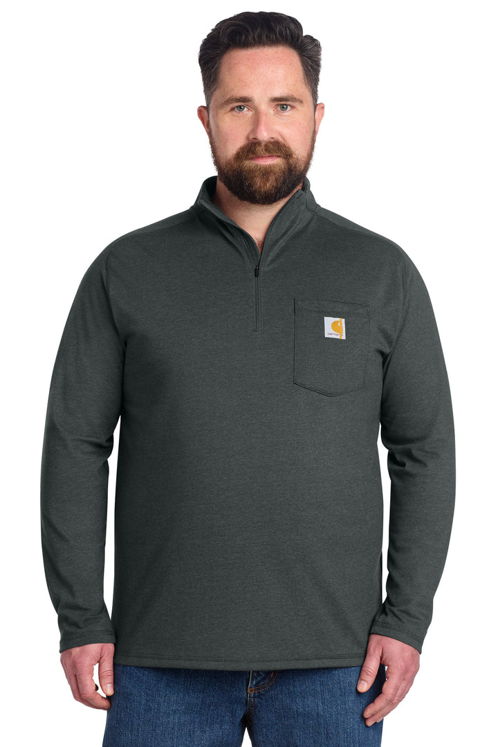 Carhartt CT106660 Force  1/4-Zip Long Sleeve T-Shirt