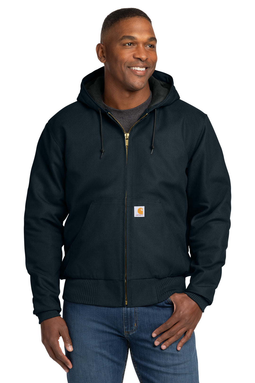 Carhartt CT106677 Quilted-Flanne-Lined Duck Active Jac