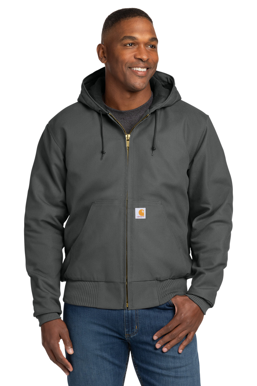 Carhartt CT106677 Quilted-Flanne-Lined Duck Active Jac