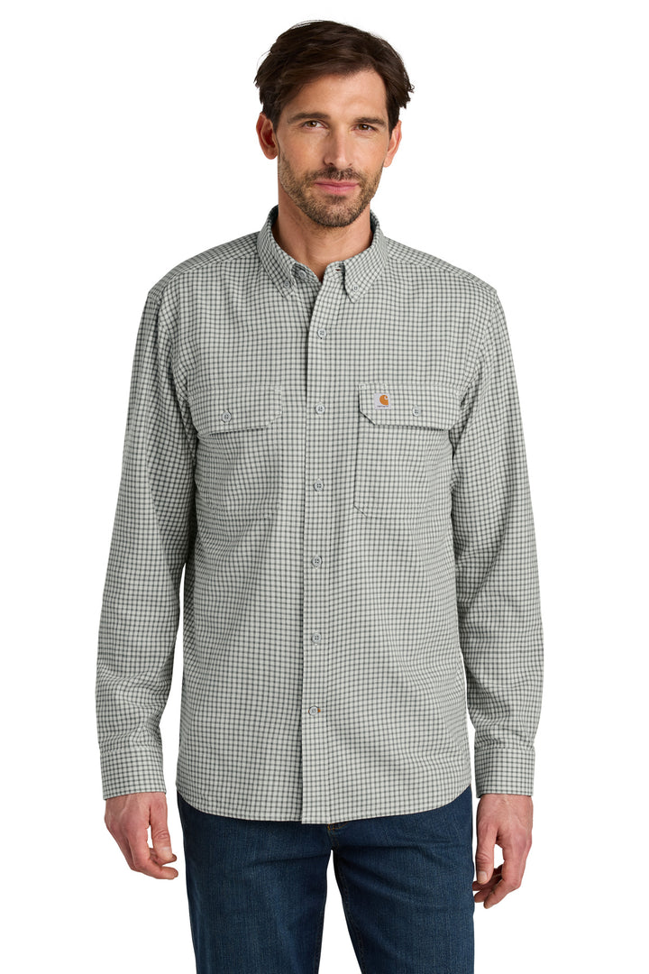 Carhartt CT107109 Rugged Flex  Plaid Long Sleeve Shirt