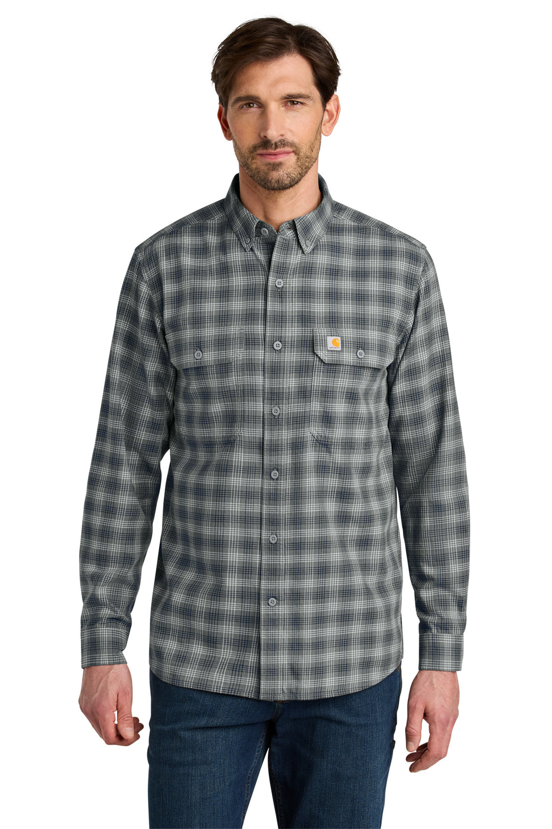 Carhartt CT107109 Rugged Flex  Plaid Long Sleeve Shirt