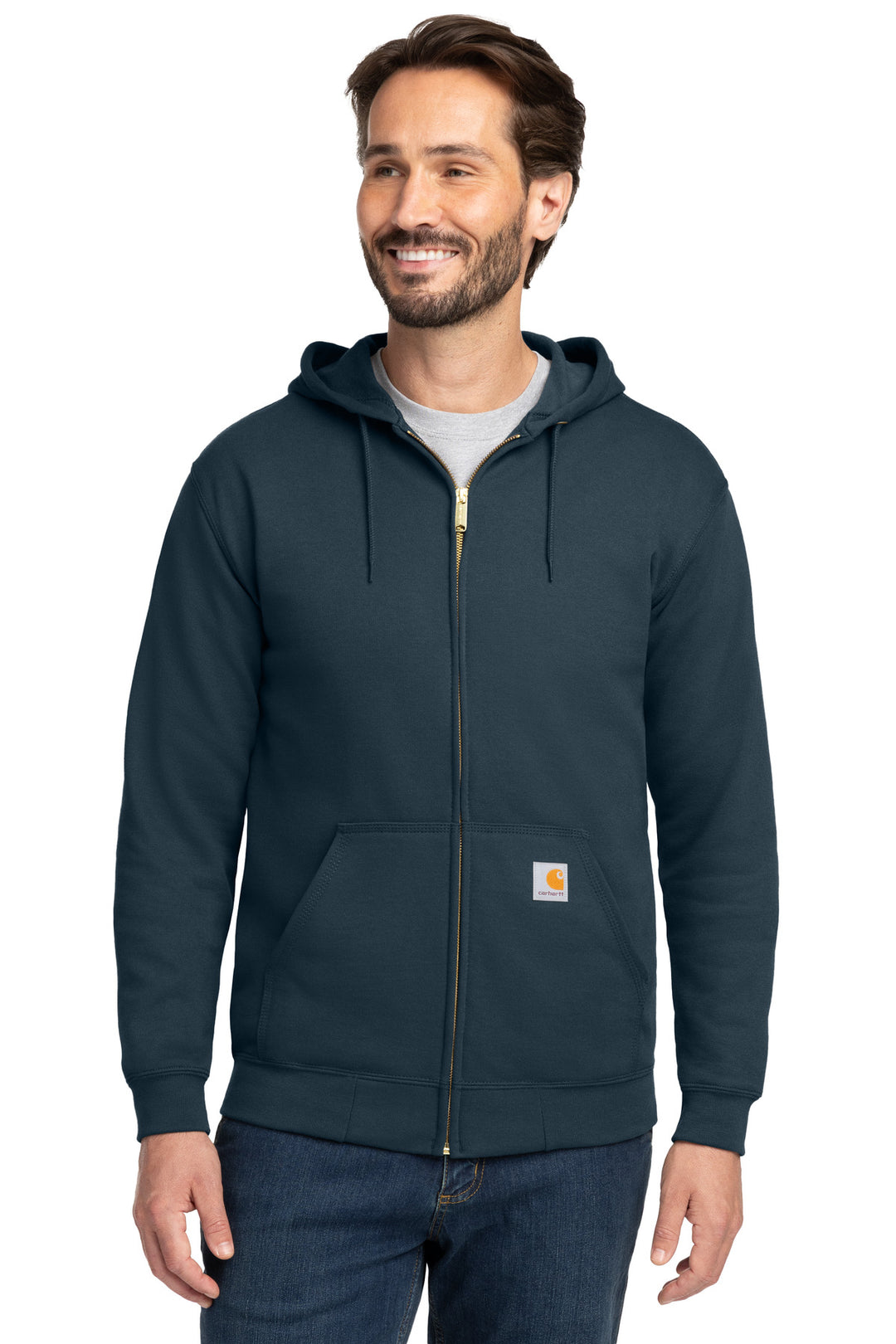 Carhartt CTK122 Midweight Hooded Zip-Front Sweatshirt