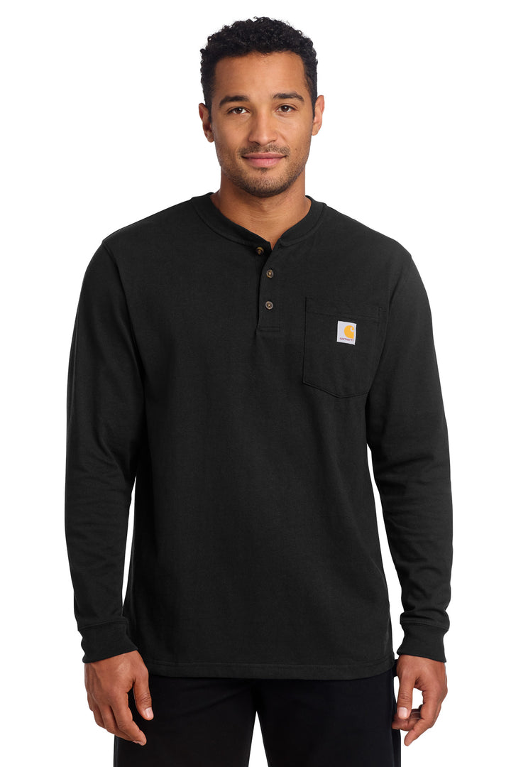 Carhartt CTK128 Long Sleeve Henley T-Shirt