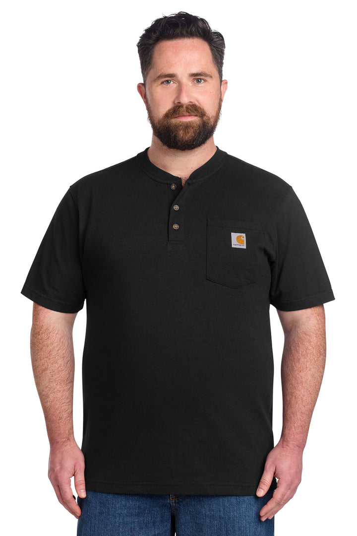 Carhartt CTK84 Short Sleeve Henley T-Shirt