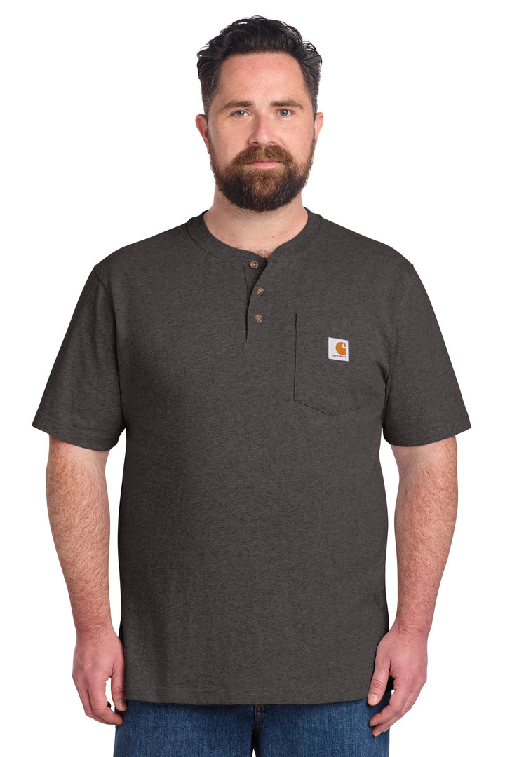 Carhartt CTK84 Short Sleeve Henley T-Shirt