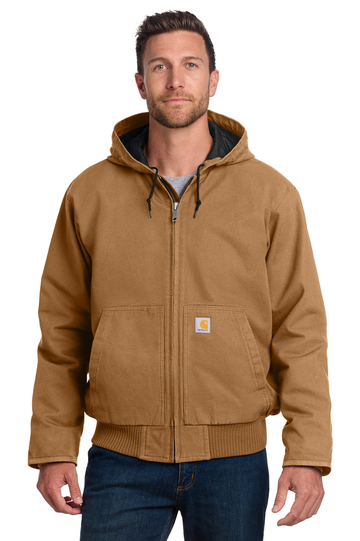 Carhartt CTT104050 Tall Washed Duck Active Jac