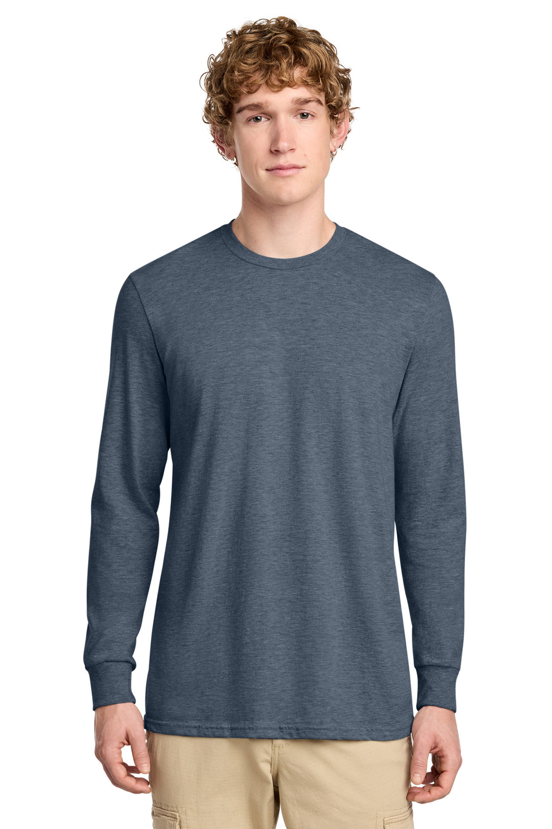 District Perfect Blend   CVC Long Sleeve Tee