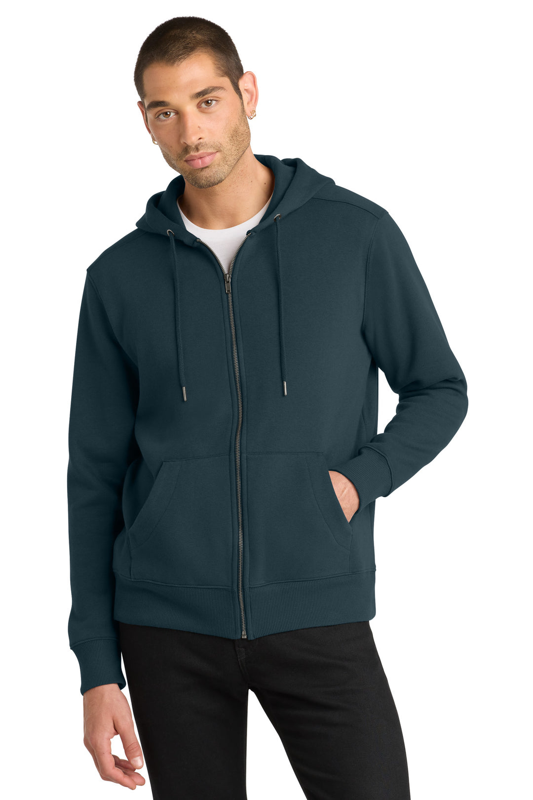 District Perfect Weight    Fleece Full-Zip Hoodie