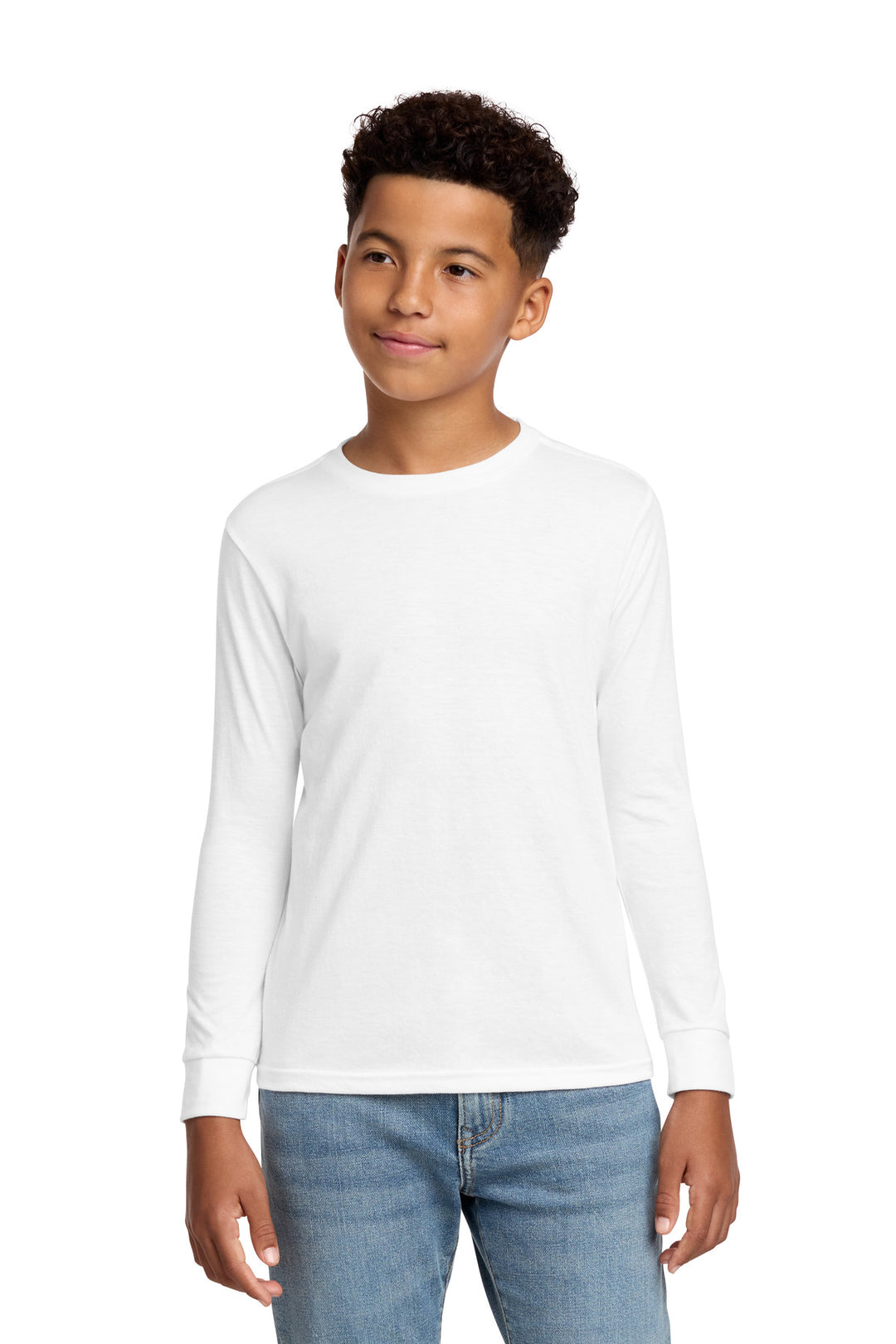 District Youth Perfect Tri   Long Sleeve Tee