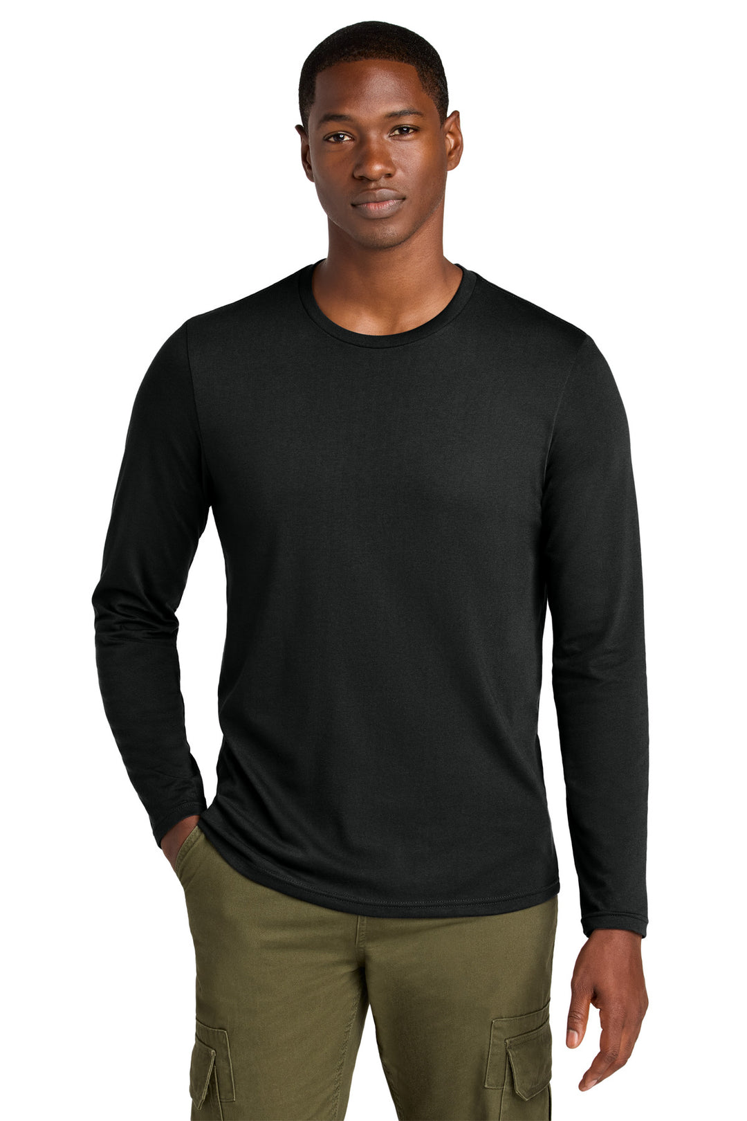District Perfect Weight   CVC Long Sleeve Tee