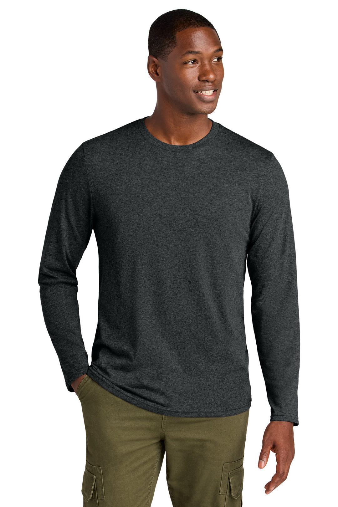 District Perfect Weight   CVC Long Sleeve Tee