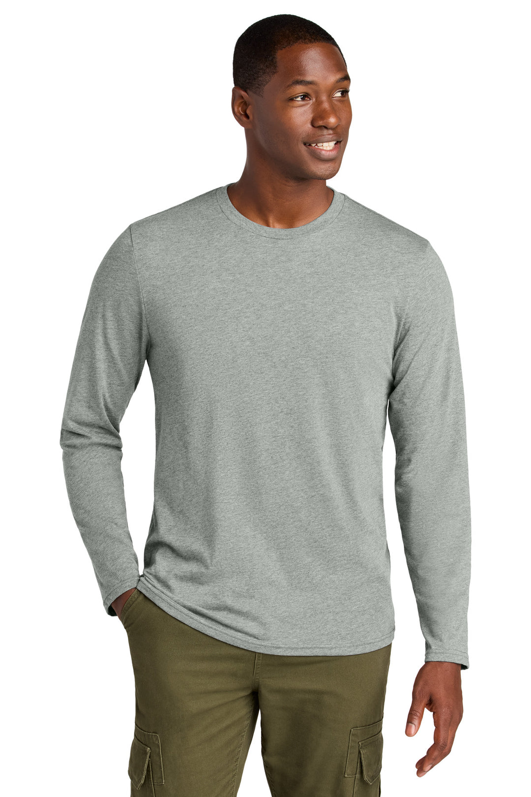 District Perfect Weight   CVC Long Sleeve Tee
