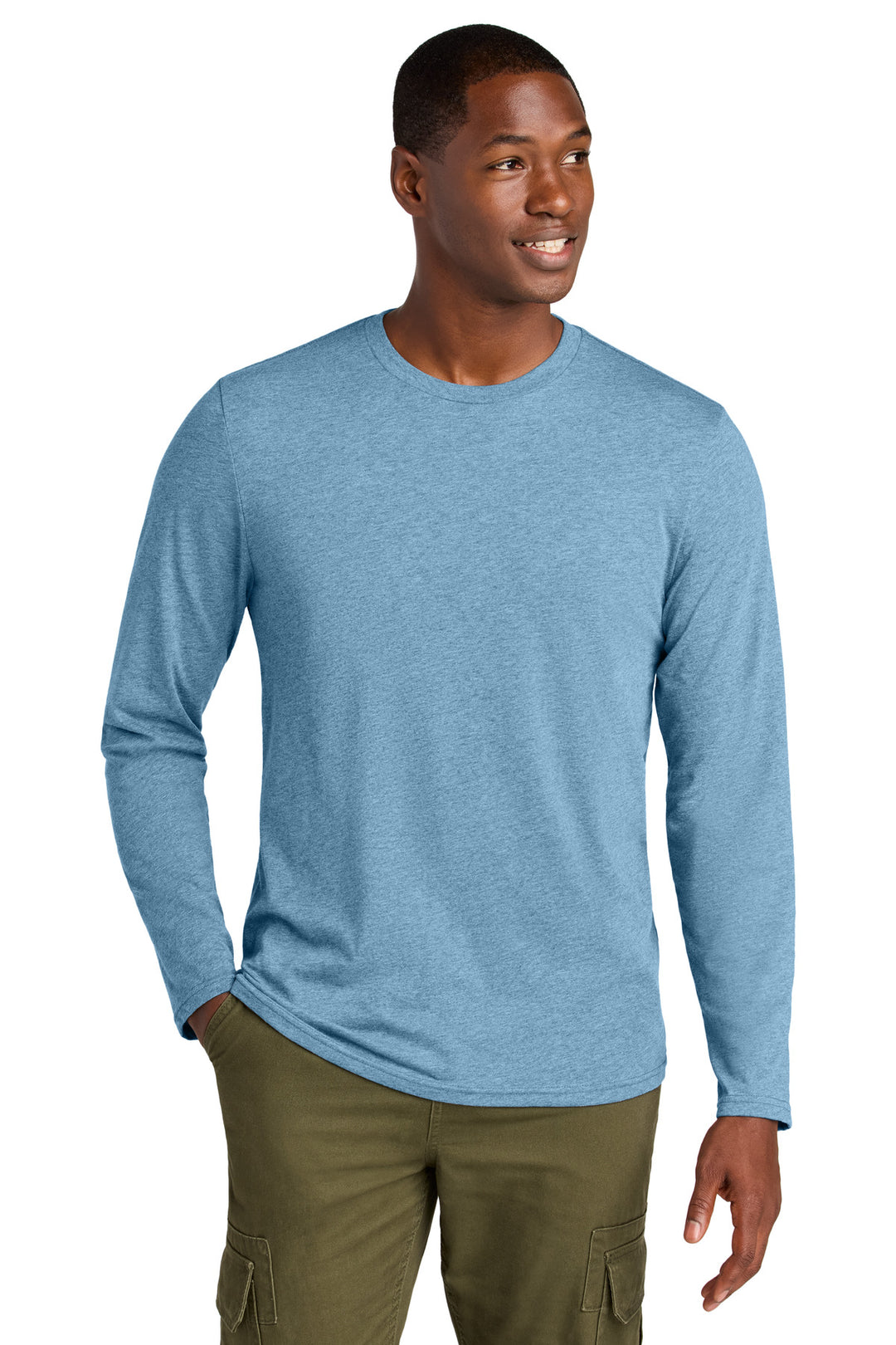 District Perfect Weight   CVC Long Sleeve Tee