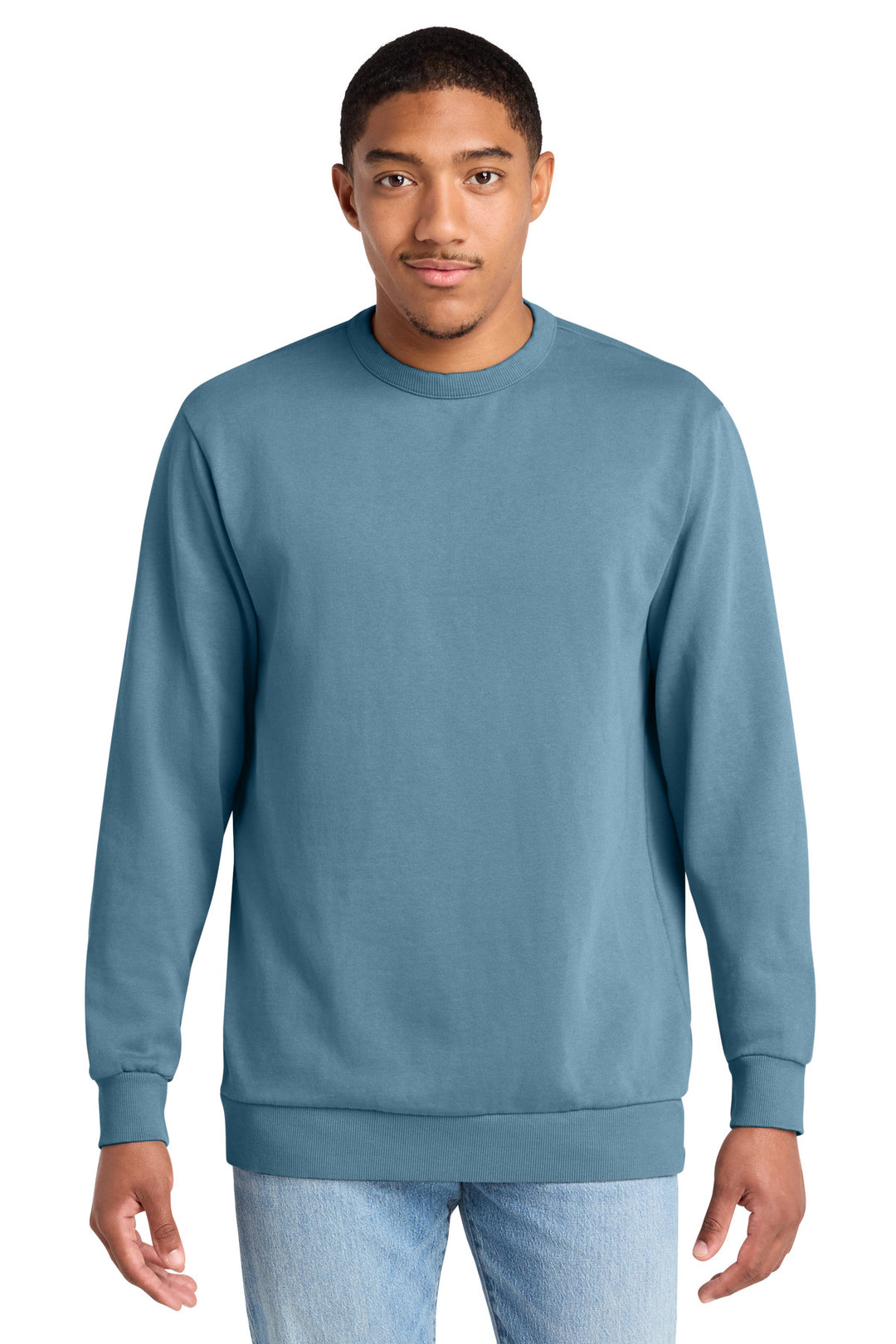 District Wash   Fleece Crew