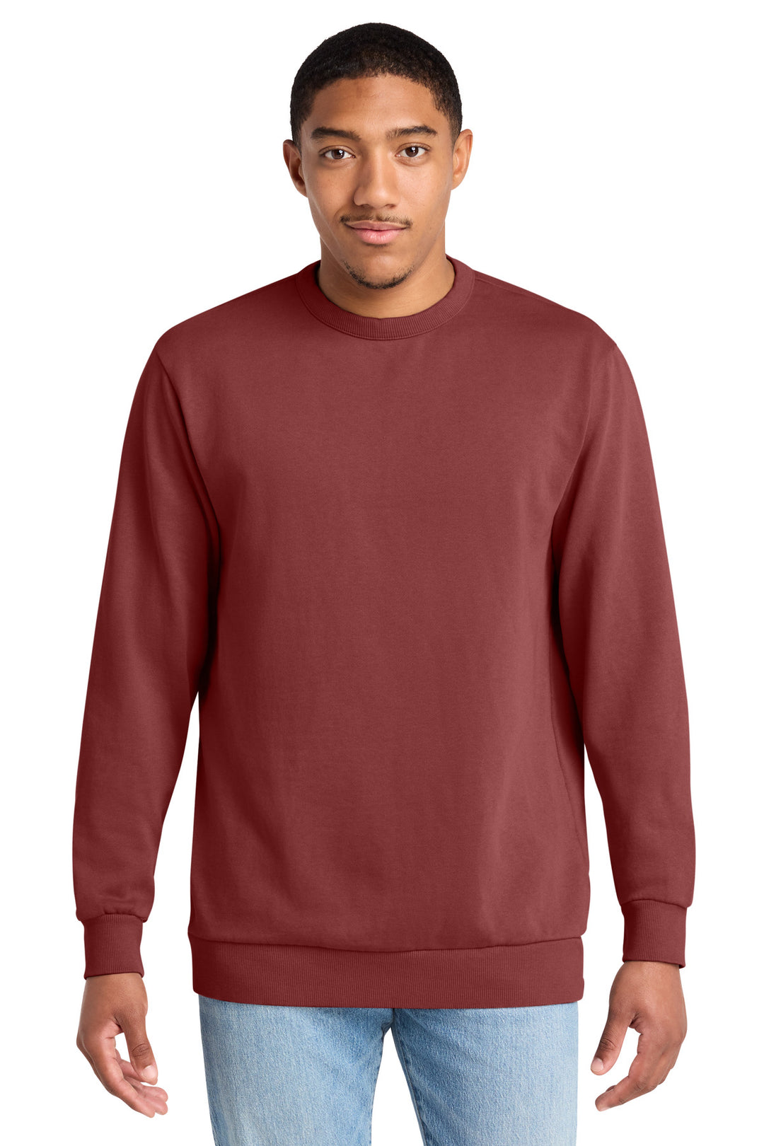 District Wash   Fleece Crew
