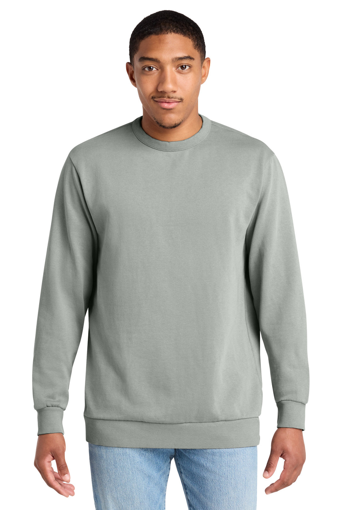District Wash   Fleece Crew