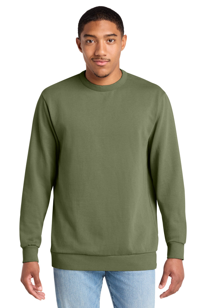 District Wash   Fleece Crew