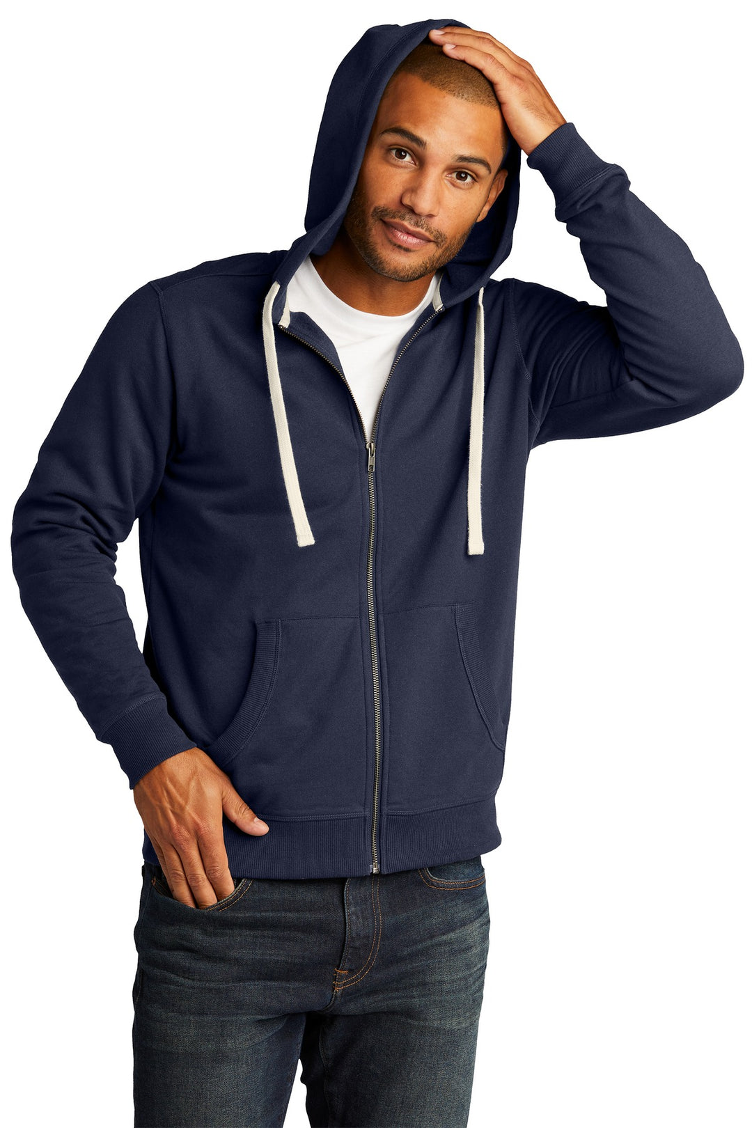 District Re-Fleece  Full-Zip Hoodie