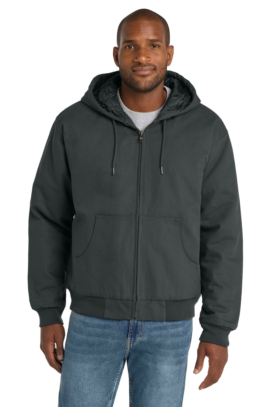 CornerStone - Duck Cloth Hooded Work Jacket