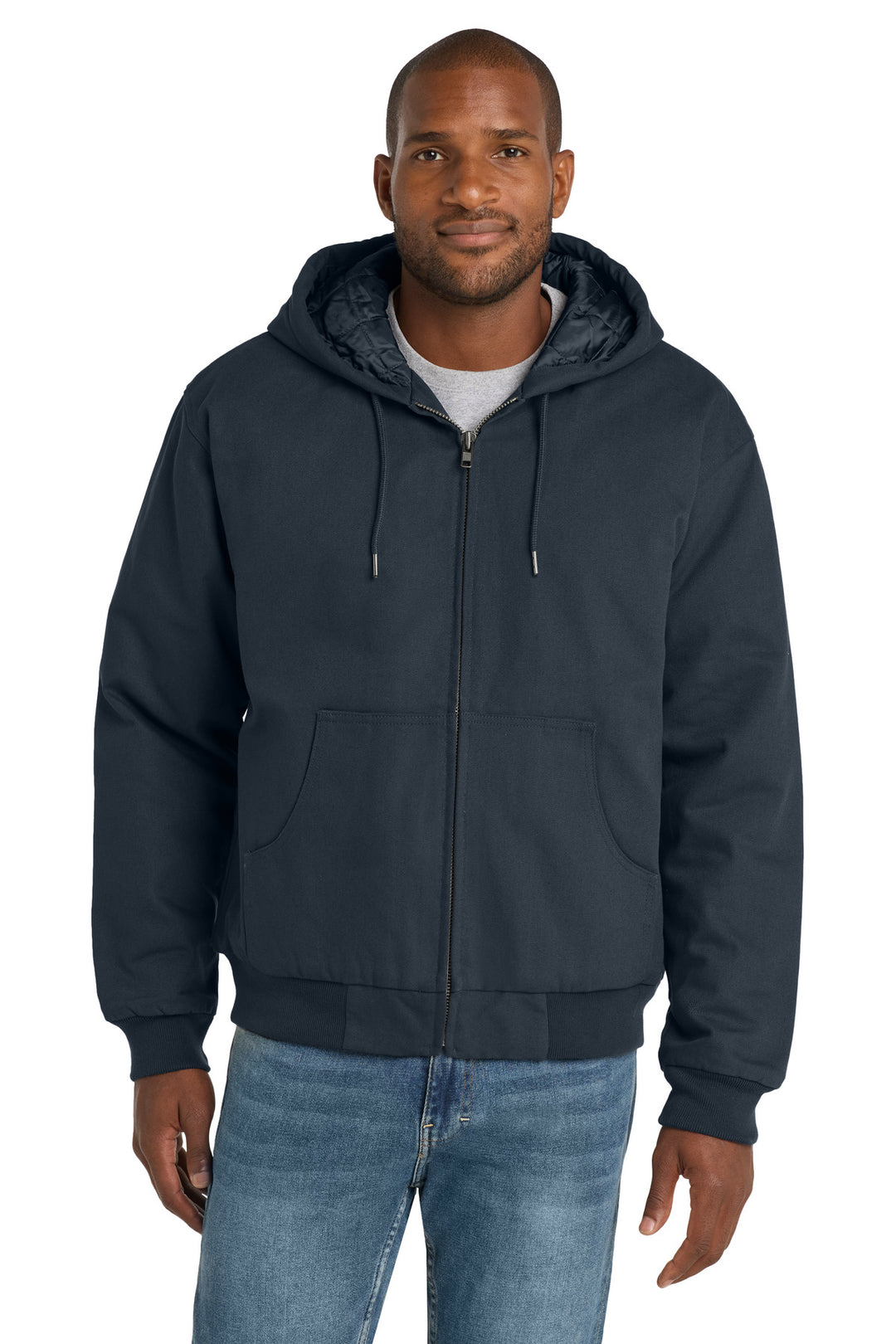 CornerStone - Duck Cloth Hooded Work Jacket