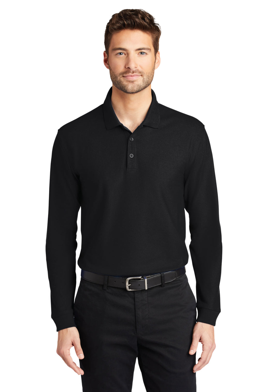 Johnson Family Equine Hospital Long Sleeve Core Classic Pique Polo