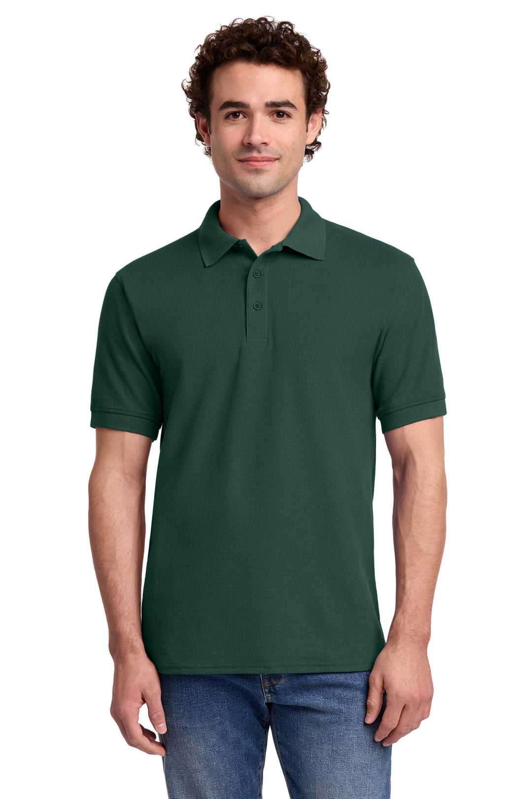 Port &amp; Co Core Blend Pique Polo