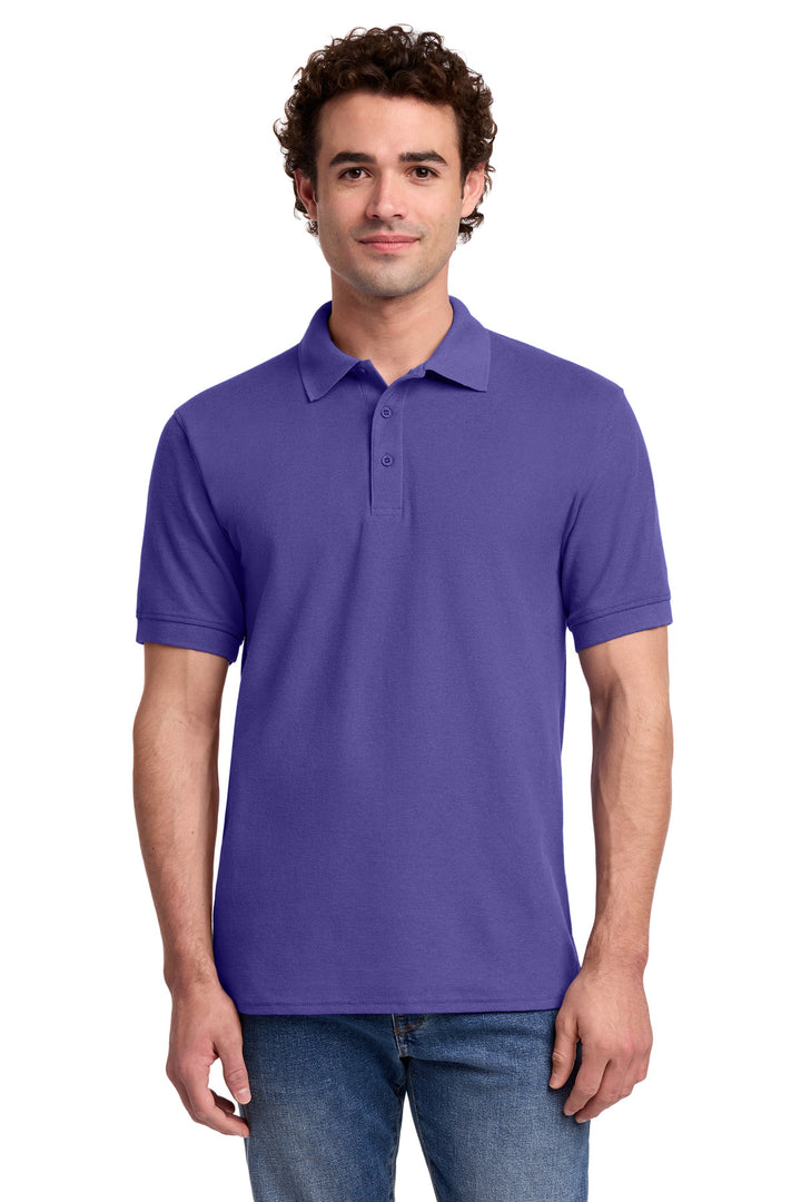 Port &amp; Co Core Blend Pique Polo