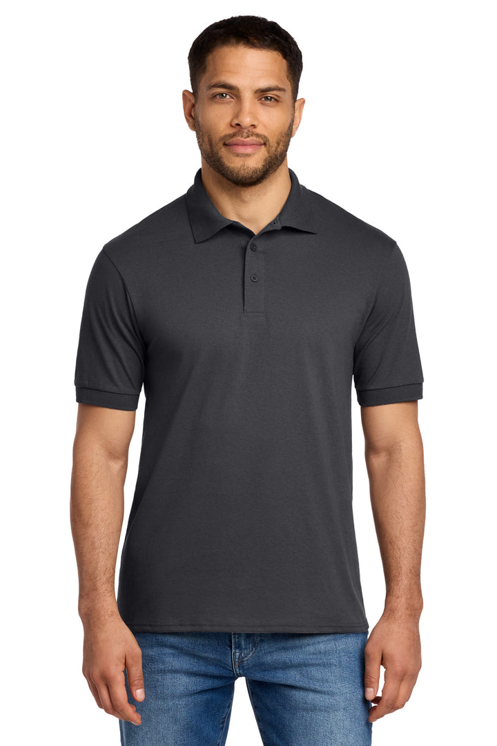 Port &amp; Co Core Blend Jersey Knit Polo