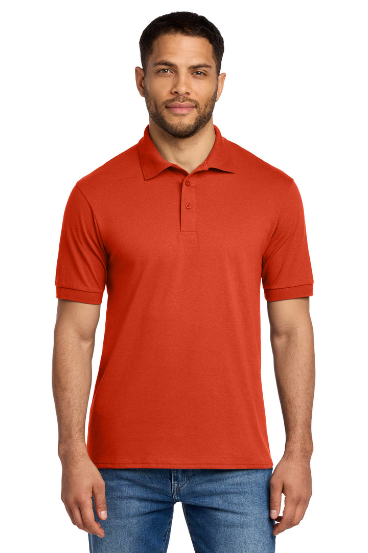 Port &amp; Co Tall Core Blend Jersey Knit Polo