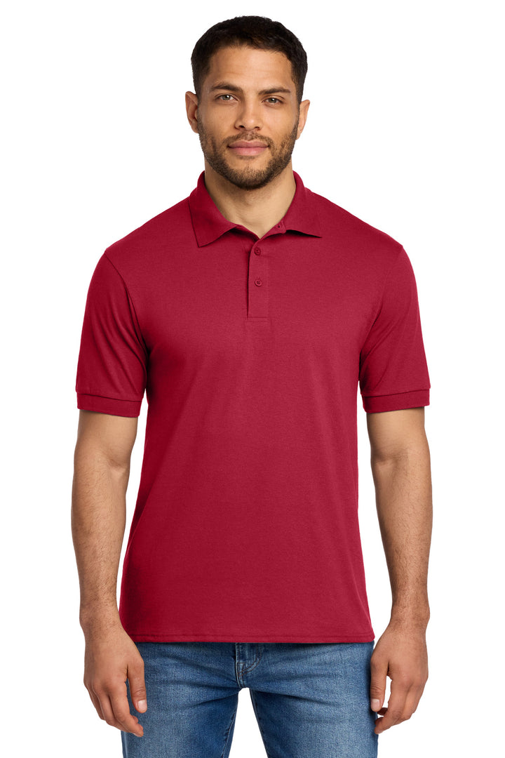 Port &amp; Co Core Blend Jersey Knit Polo