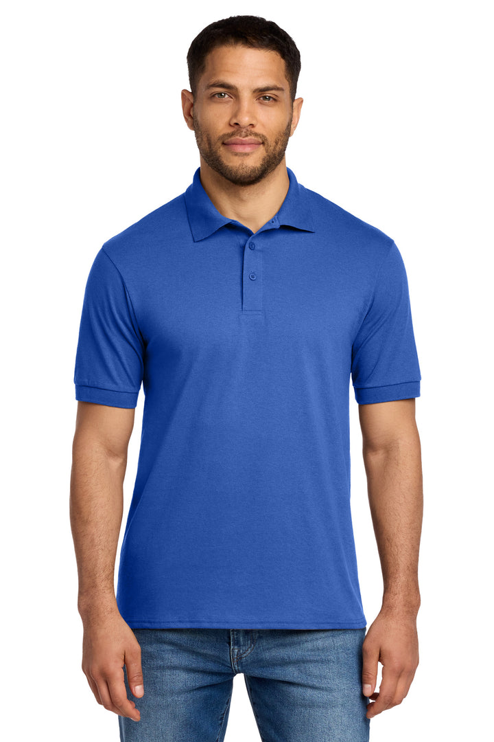 Port &amp; Co Tall Core Blend Jersey Knit Polo