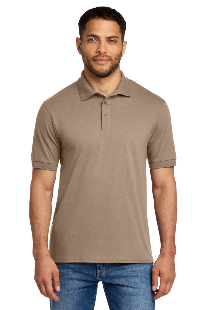 Port &amp; Co Core Blend Jersey Knit Polo